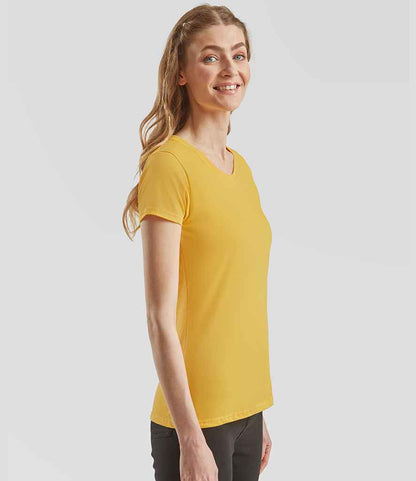Fruit of the Loom Fruit of the Loom Ladies Iconic 195 T-Shirt Sunflower
