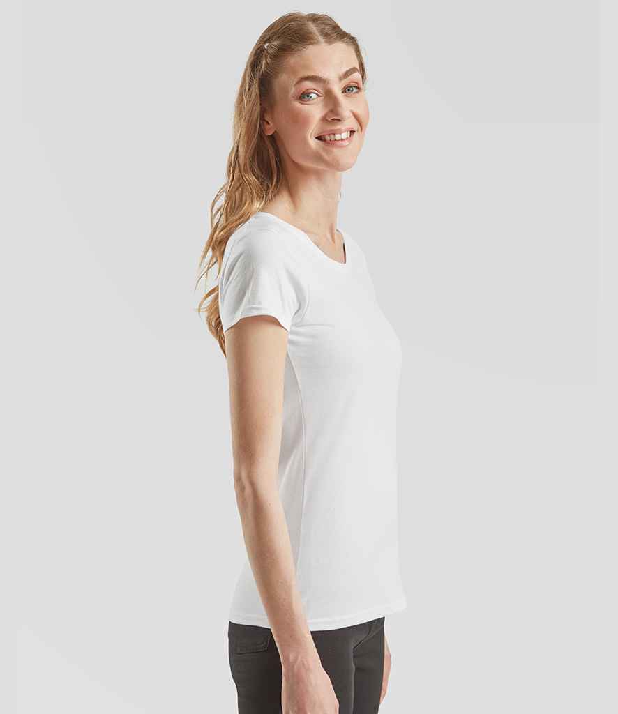 Fruit of the Loom Fruit of the Loom Ladies Iconic 195 T-Shirt White
