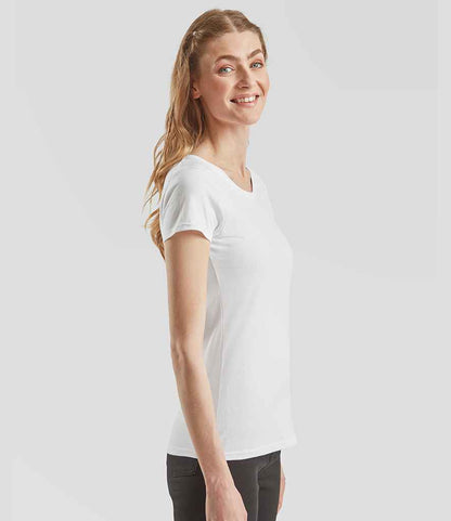 Fruit of the Loom Fruit of the Loom Ladies Iconic 195 T-Shirt White