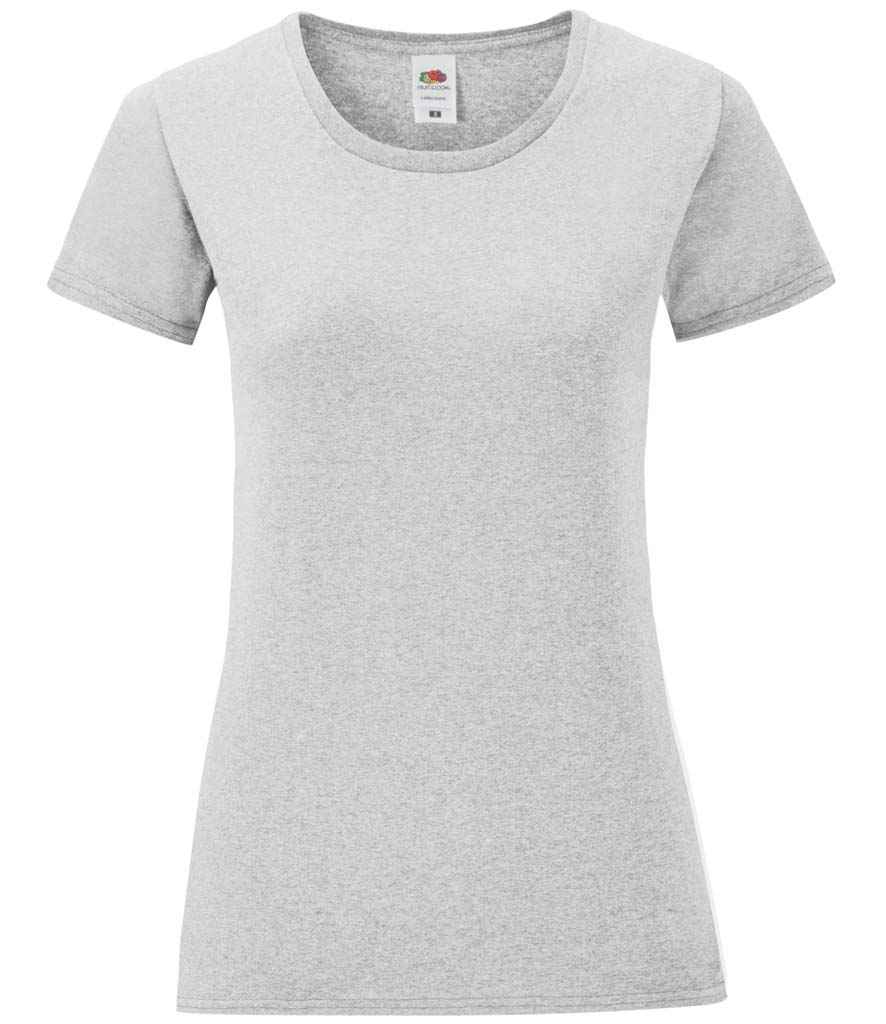 Fruit of the Loom Fruit of the Loom Ladies Iconic 150 T-Shirt Athletic Heather
