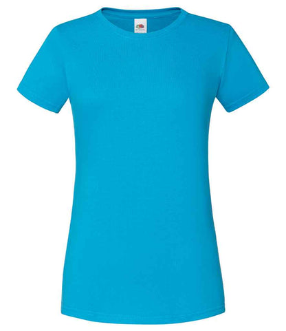 Fruit of the Loom Fruit of the Loom Ladies Iconic 150 T-Shirt Azure