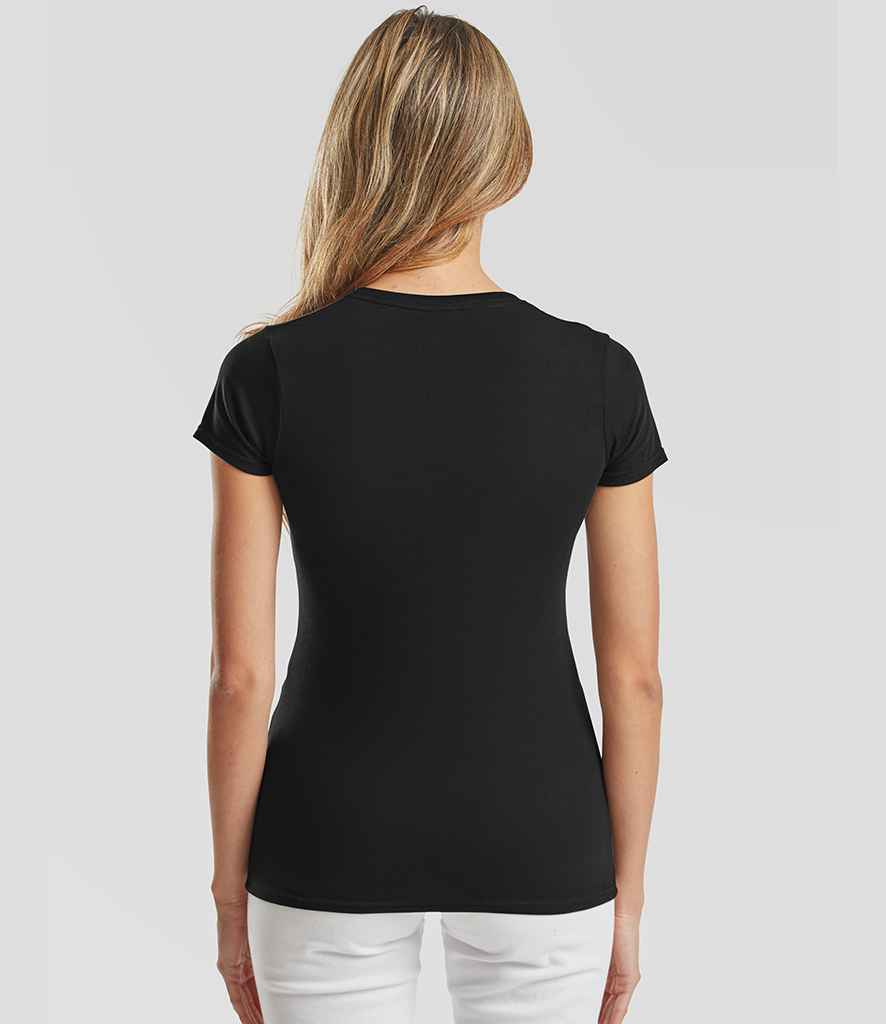 Fruit of the Loom Fruit of the Loom Ladies Iconic 150 T-Shirt Black