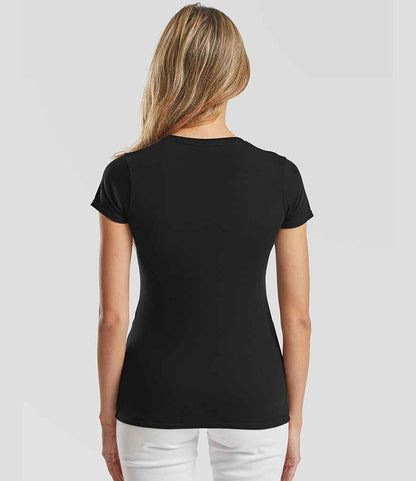 Fruit of the Loom Fruit of the Loom Ladies Iconic 150 T-Shirt Black