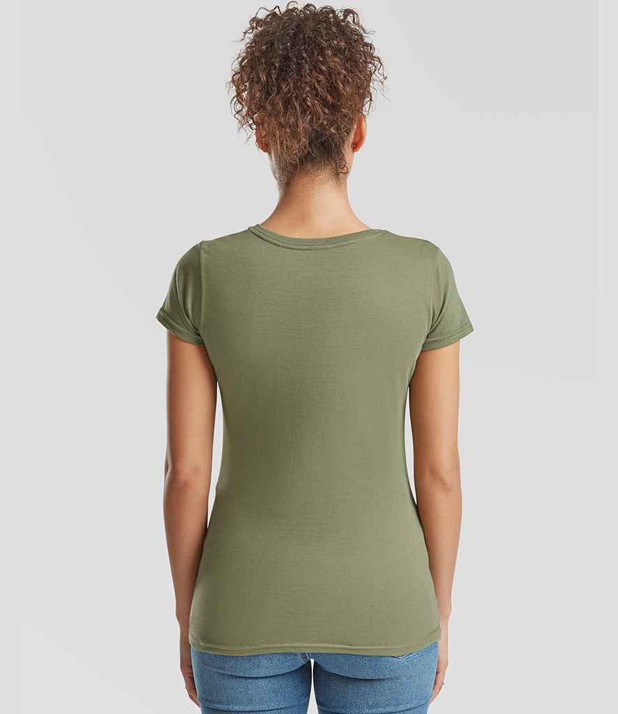Fruit of the Loom Fruit of the Loom Ladies Iconic 150 T-Shirt Classic Olive