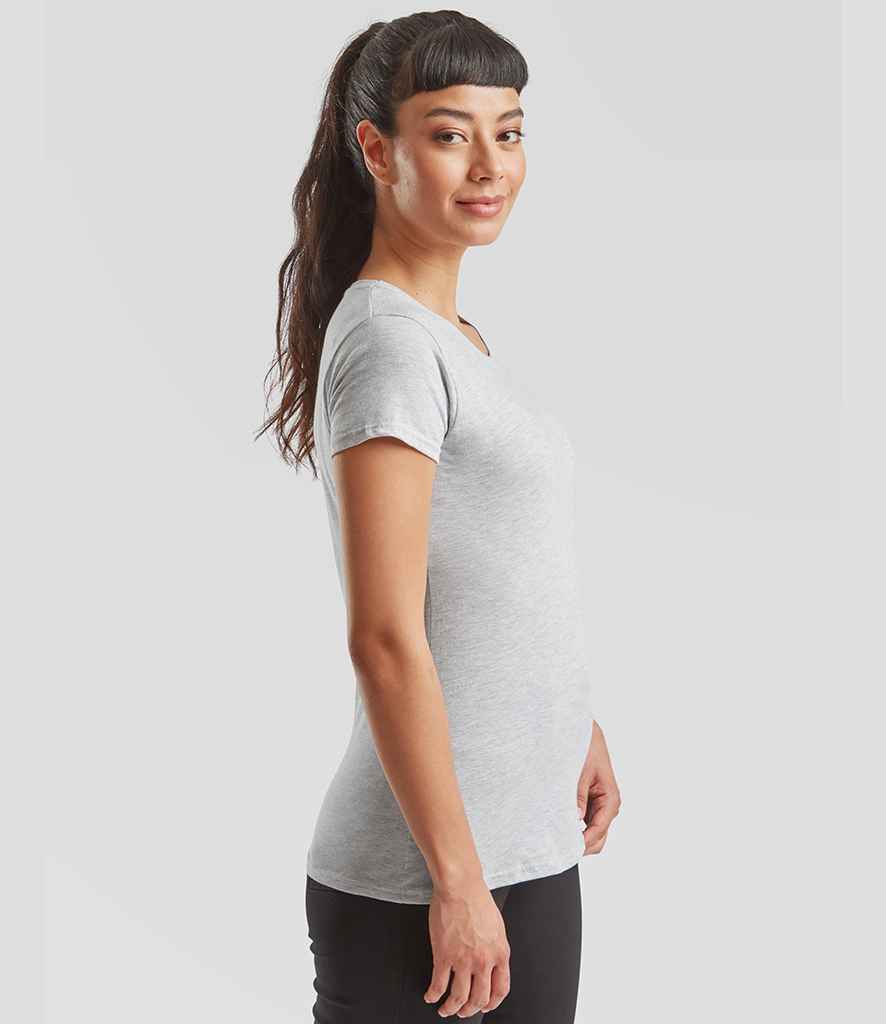 Fruit of the Loom Fruit of the Loom Ladies Iconic 150 T-Shirt Heather Grey