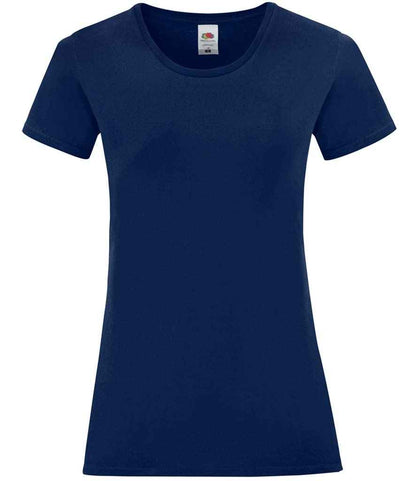 Fruit of the Loom Ladies Iconic 150 T-Shirt in Navy