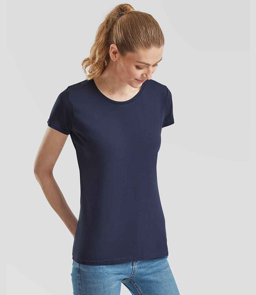Fruit of the Loom Fruit of the Loom Ladies Iconic 150 T-Shirt Navy