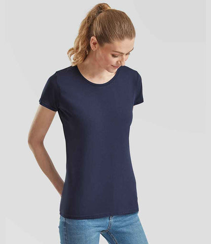 Fruit of the Loom Fruit of the Loom Ladies Iconic 150 T-Shirt Navy