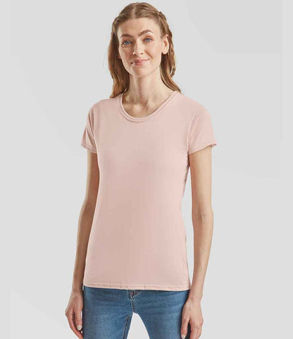 Fruit of the Loom Fruit of the Loom Ladies Iconic 150 T-Shirt Powder Rose