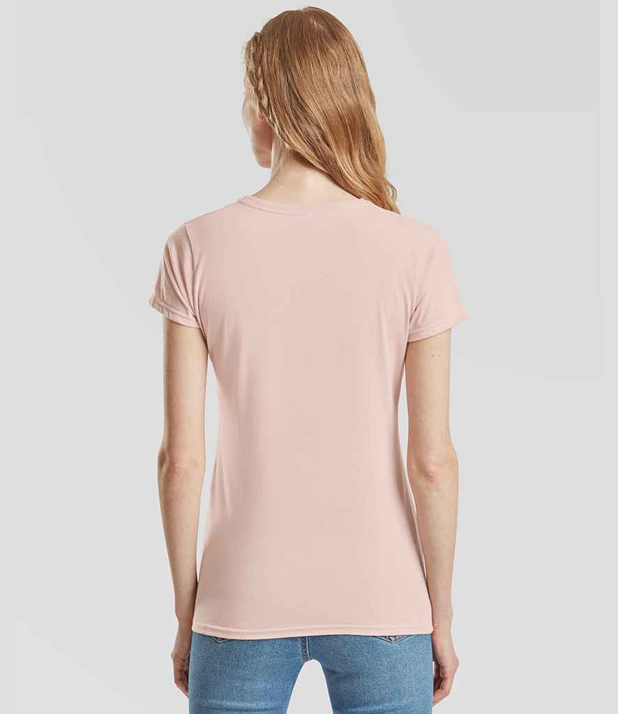 Fruit of the Loom Fruit of the Loom Ladies Iconic 150 T-Shirt Powder Rose