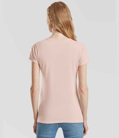 Fruit of the Loom Fruit of the Loom Ladies Iconic 150 T-Shirt Powder Rose