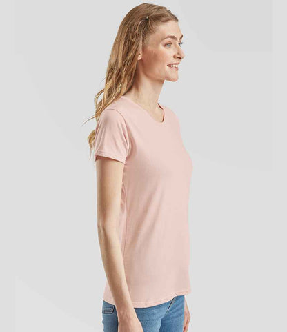 Fruit of the Loom Fruit of the Loom Ladies Iconic 150 T-Shirt Powder Rose