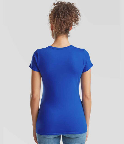 Fruit of the Loom Fruit of the Loom Ladies Iconic 150 T-Shirt Royal Blue