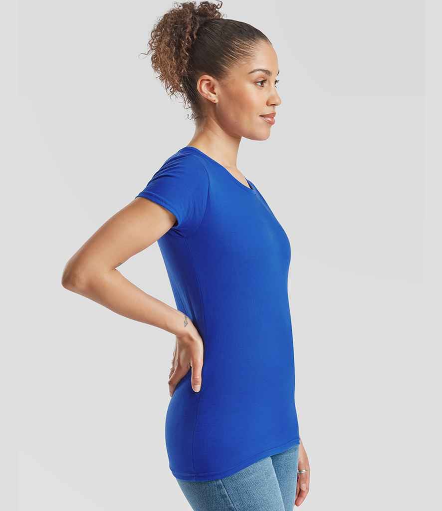 Fruit of the Loom Fruit of the Loom Ladies Iconic 150 T-Shirt Royal Blue