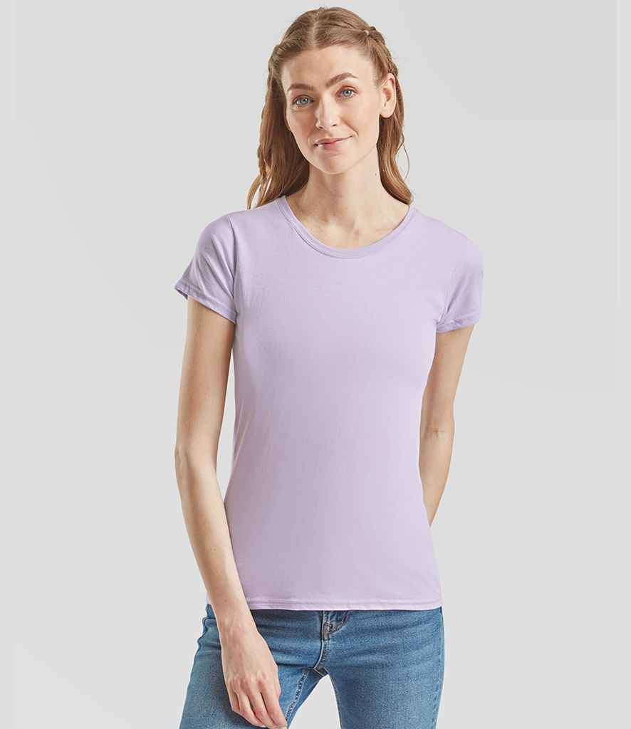 Fruit of the Loom Fruit of the Loom Ladies Iconic 150 T-Shirt Soft Lavender