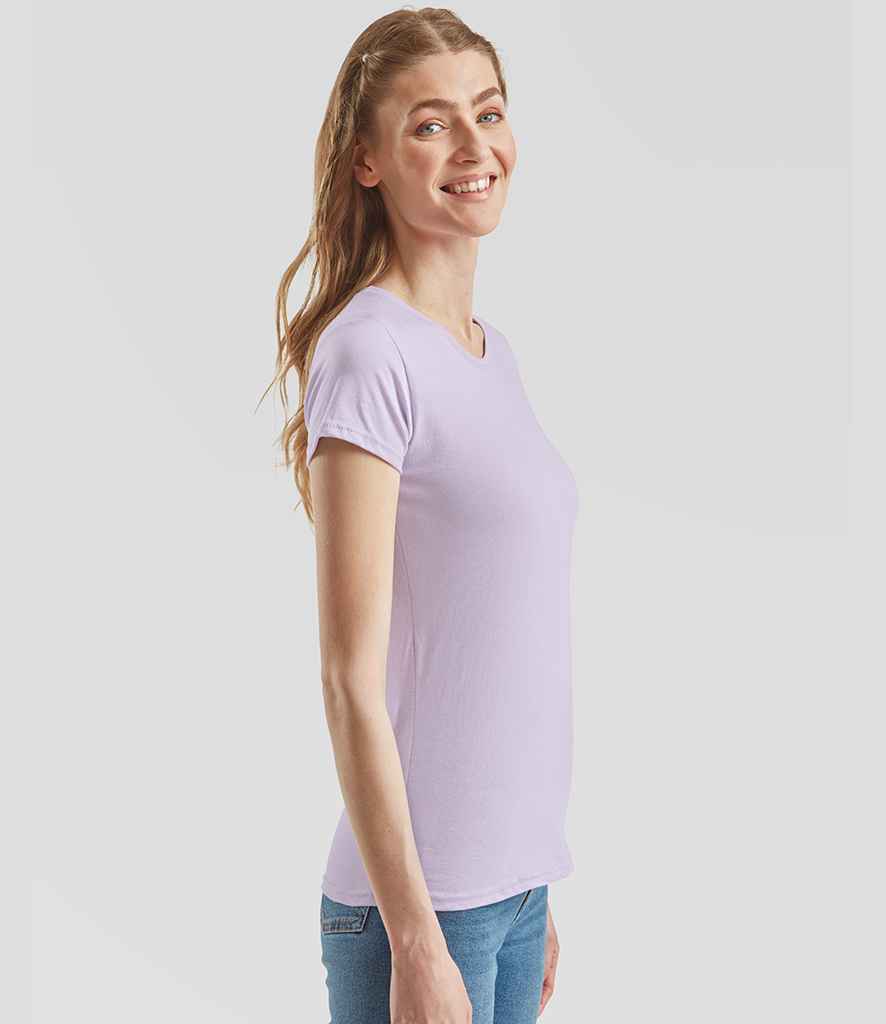 Fruit of the Loom Fruit of the Loom Ladies Iconic 150 T-Shirt Soft Lavender