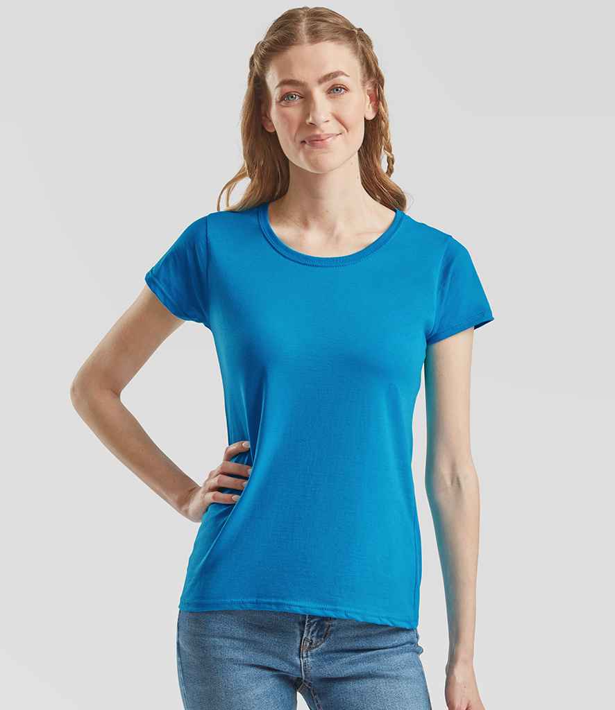 Fruit of the Loom Fruit of the Loom Lady Fit Value T-Shirt Azure
