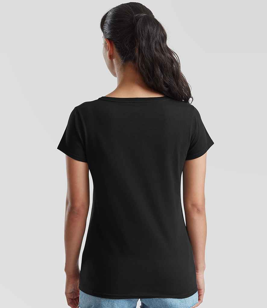 Fruit of the Loom Fruit of the Loom Lady Fit Value T-Shirt Black