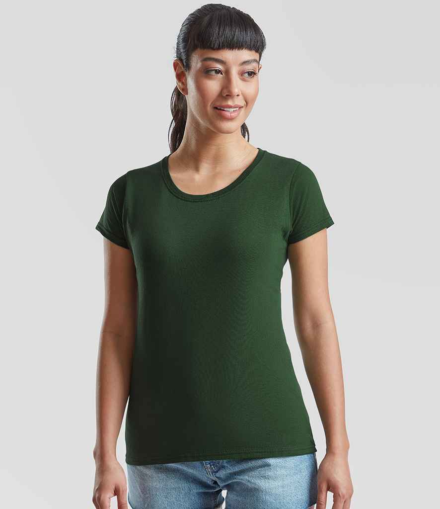 Fruit of the Loom Fruit of the Loom Lady Fit Value T-Shirt Bottle Green
