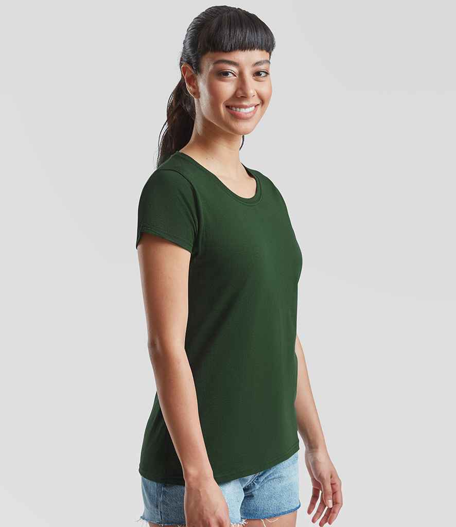 Fruit of the Loom Fruit of the Loom Lady Fit Value T-Shirt Bottle Green