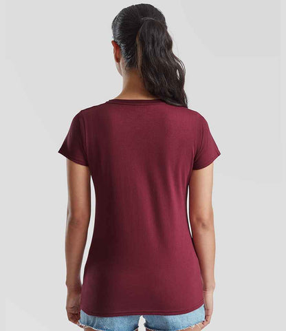 Fruit of the Loom Fruit of the Loom Lady Fit Value T-Shirt Burgundy