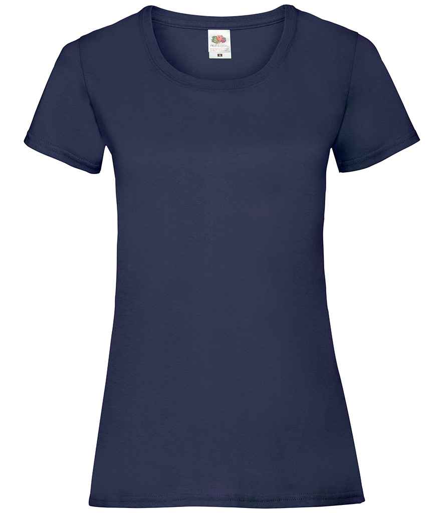 Fruit of the Loom Lady Fit Value T-Shirt in Deep Navy