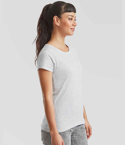 Fruit of the Loom Fruit of the Loom Lady Fit Value T-Shirt Heather Grey