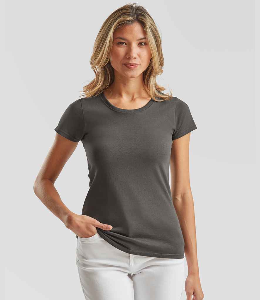 Fruit of the Loom Fruit of the Loom Lady Fit Value T-Shirt Light Graphite