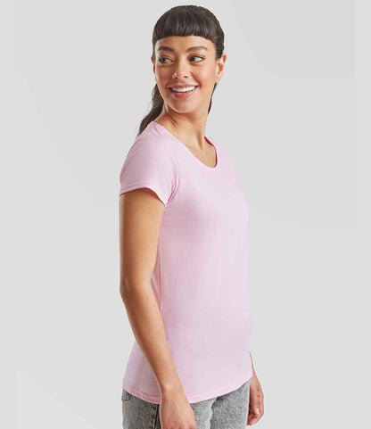 Fruit of the Loom Fruit of the Loom Lady Fit Value T-Shirt Light Pink
