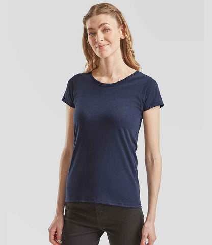 Fruit of the Loom Fruit of the Loom Lady Fit Value T-Shirt Navy