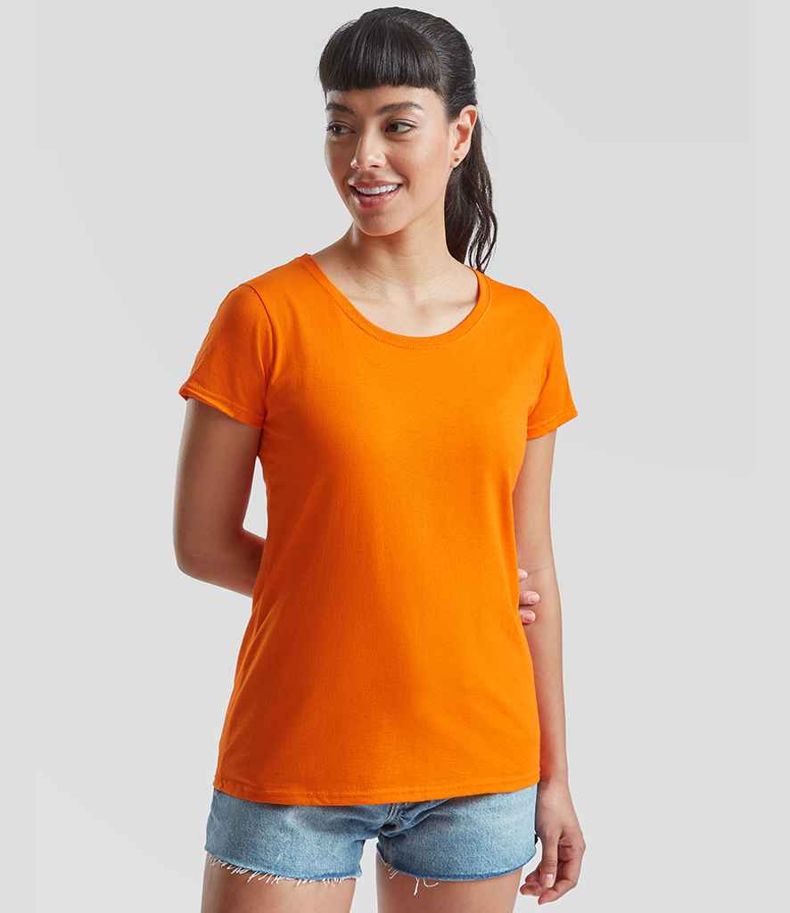 Fruit of the Loom Fruit of the Loom Lady Fit Value T-Shirt Orange