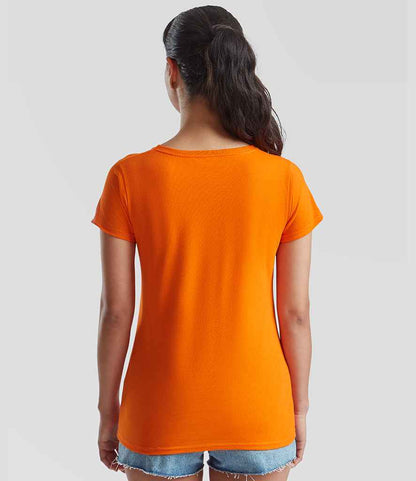 Fruit of the Loom Fruit of the Loom Lady Fit Value T-Shirt Orange