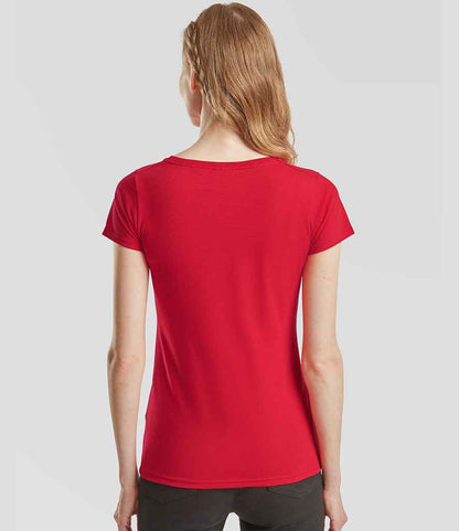 Fruit of the Loom Fruit of the Loom Lady Fit Value T-Shirt Red