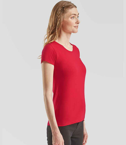 Fruit of the Loom Fruit of the Loom Lady Fit Value T-Shirt Red