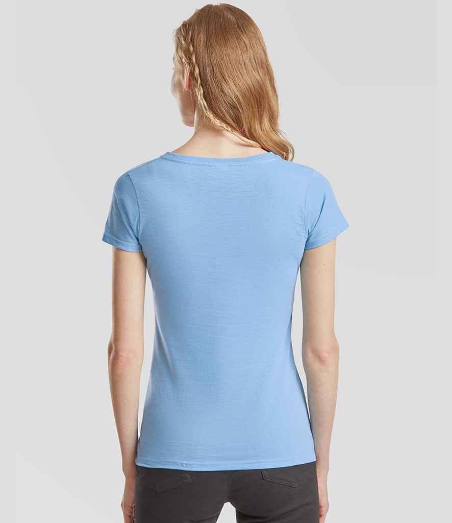 Fruit of the Loom Fruit of the Loom Lady Fit Value T-Shirt Sky Blue