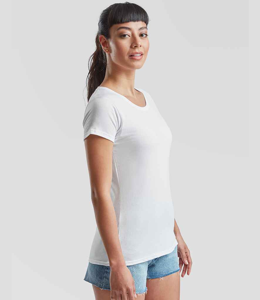 Fruit of the Loom Fruit of the Loom Lady Fit Value T-Shirt White