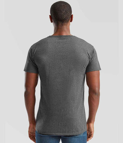 Fruit of the Loom Fruit of the Loom V Neck Value T-Shirt Dark Heather