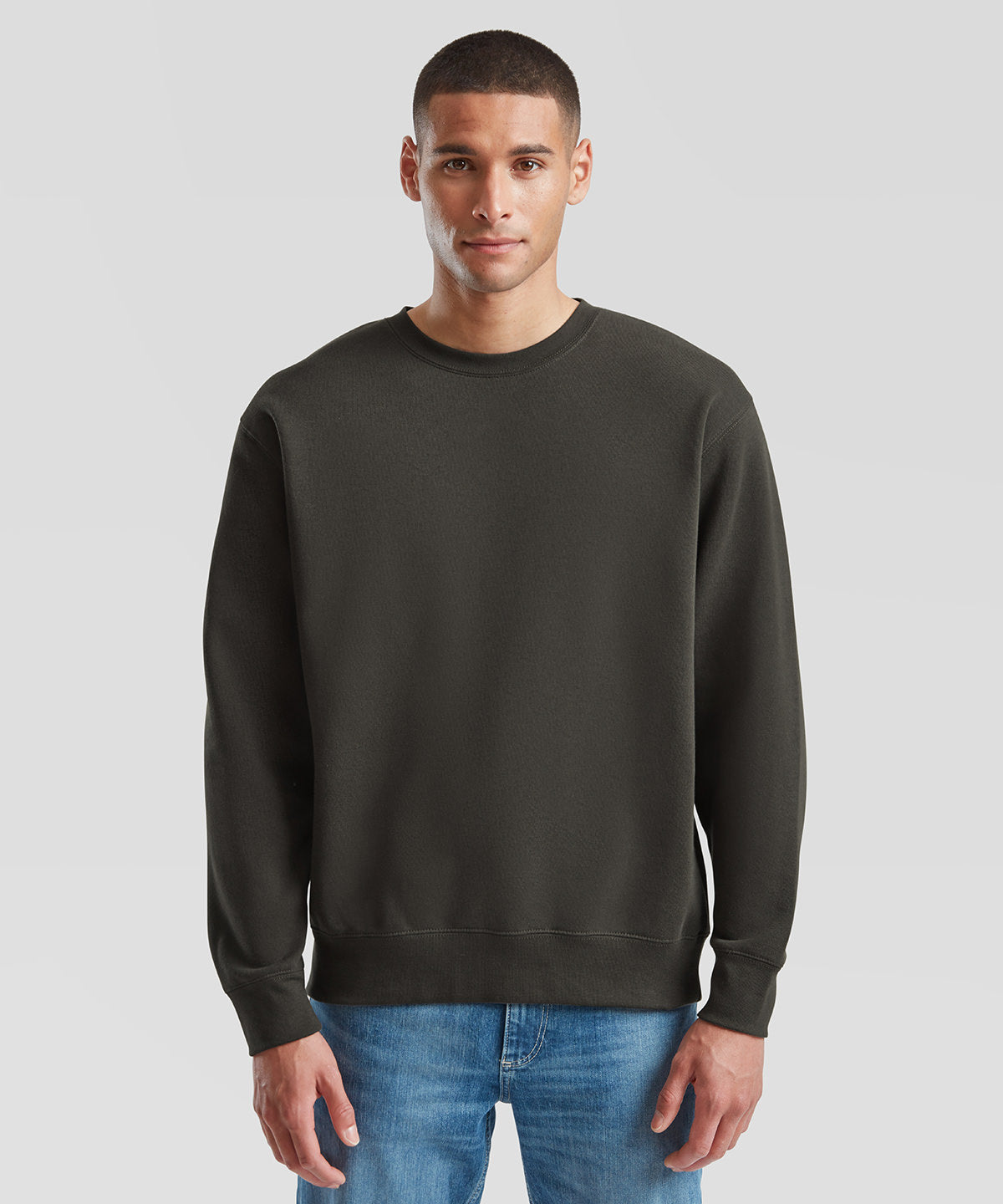 Fruit of the Loom Premium 70/30 set-in sweatshirt Black*