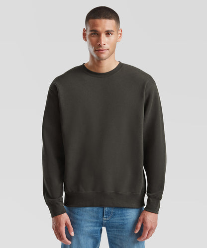 Fruit of the Loom Premium 70/30 set-in sweatshirt Black*