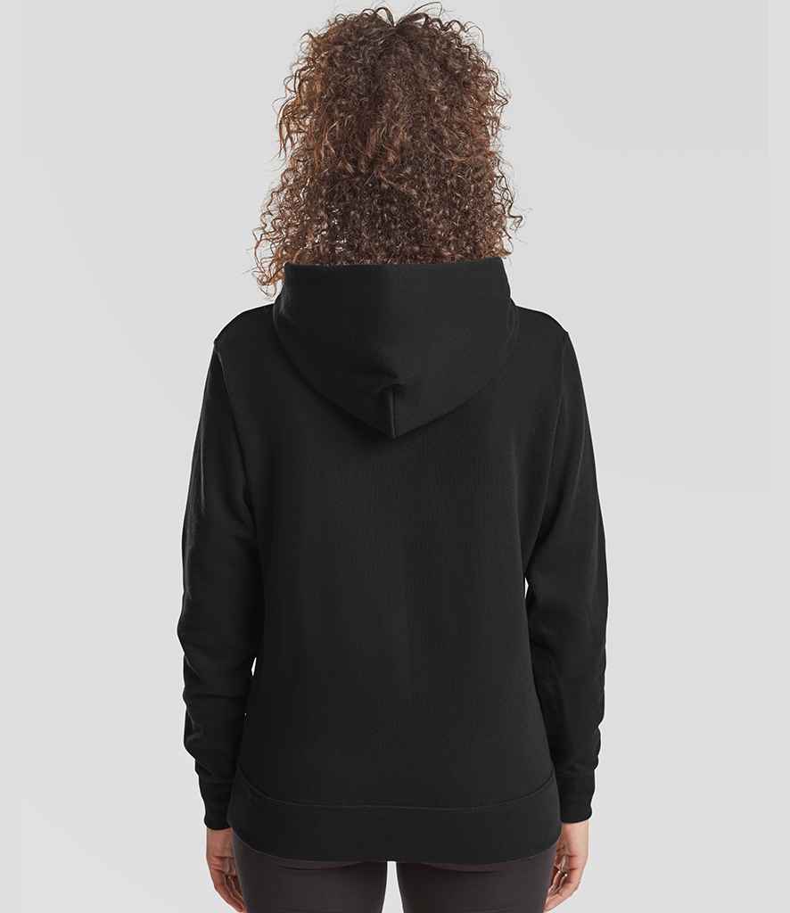 Fruit of the Loom Fruit of the Loom Classic Lady Fit Hooded Sweatshirt Black