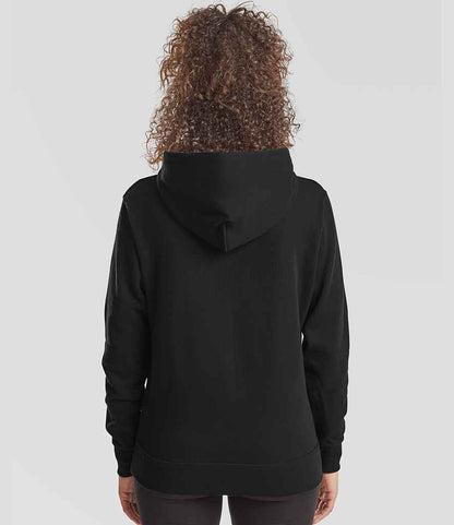Fruit of the Loom Fruit of the Loom Classic Lady Fit Hooded Sweatshirt Black