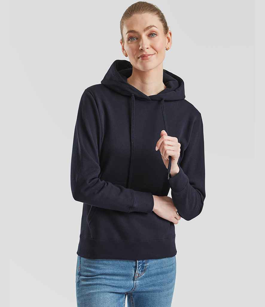 Fruit of the Loom Fruit of the Loom Classic Lady Fit Hooded Sweatshirt Deep Navy