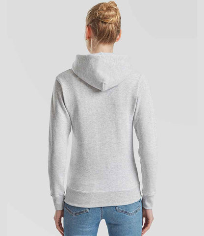 Fruit of the Loom Fruit of the Loom Classic Lady Fit Hooded Sweatshirt Heather Grey