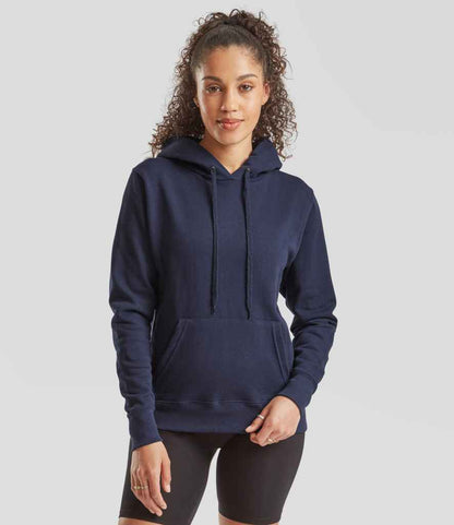Fruit of the Loom Fruit of the Loom Classic Lady Fit Hooded Sweatshirt Navy
