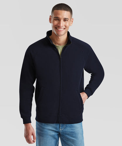 Fruit of the Loom Premium 70/30 sweatshirt jacket Black