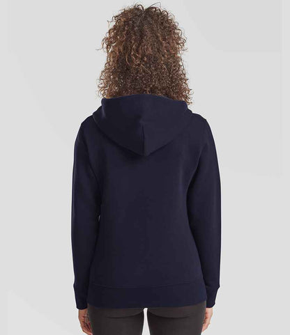 Fruit of the Loom Fruit of the Loom Premium Lady Fit Zip Hooded Jacket Deep Navy