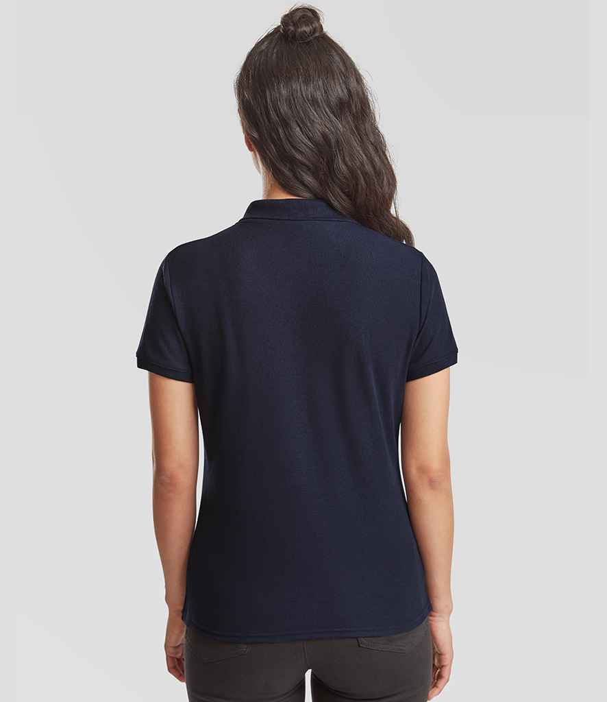Fruit of the Loom Fruit of the Loom Lady Fit Piqué Polo Shirt Deep Navy