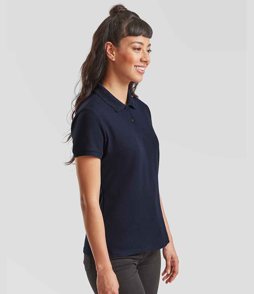Fruit of the Loom Fruit of the Loom Lady Fit Piqué Polo Shirt Deep Navy