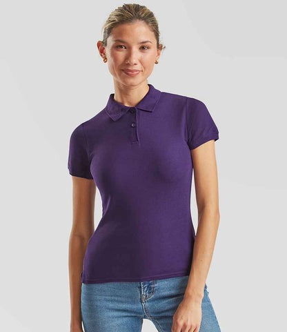 Fruit of the Loom Lady Fit Piqué Polo Shirt