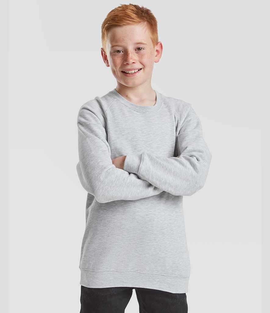 Fruit of the Loom Kids Classic Raglan Sweatshirt